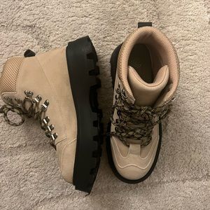 Urban outfitters platform combat boots